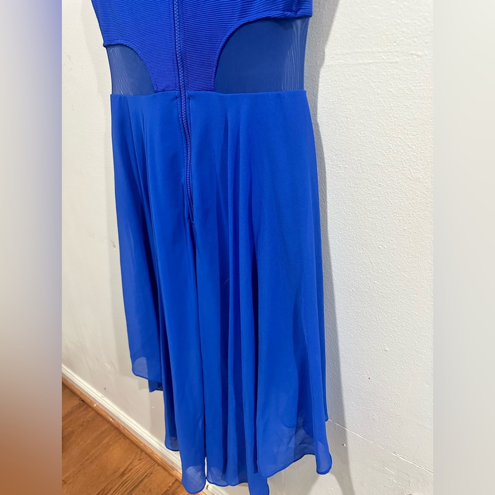 Bebe Royal Blue Ribbed Top - Picture 6 of 8